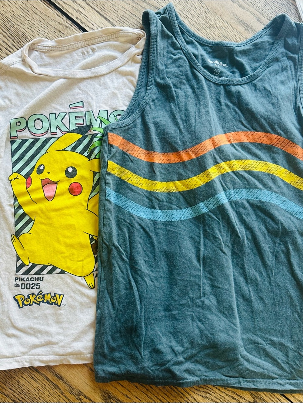 Kids Pikachu Graphic Tee - White
